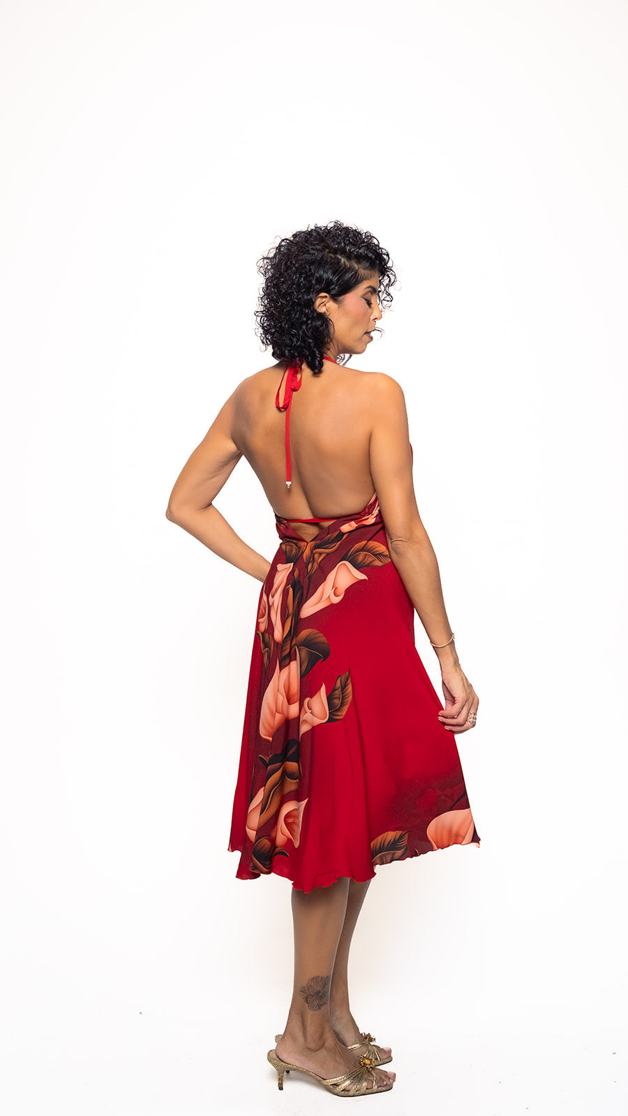 Red Bell Short Halter